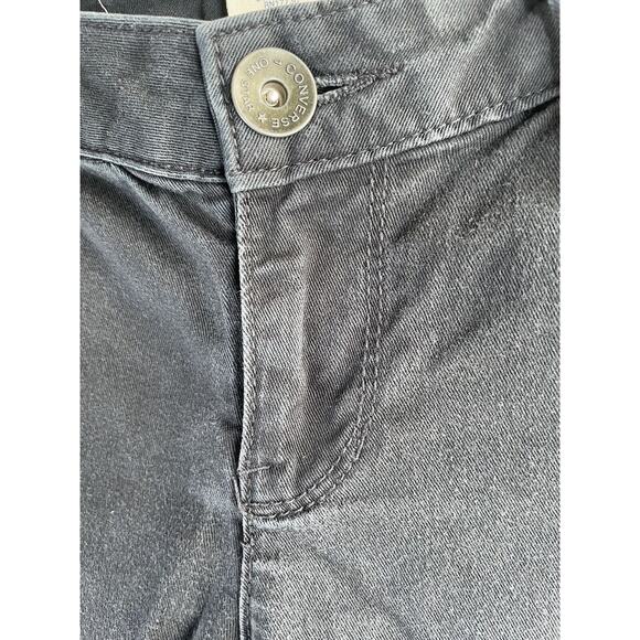 Converse Jeans Womens sz 6 One Star Stretch Skinny Black Low rise Skater - Picture 9 of 14